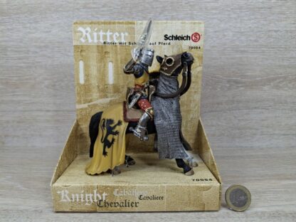 Schleich - 70054 Ritter mit Schwert auf Pferd [Löwenritter] (OVP-Sammler)