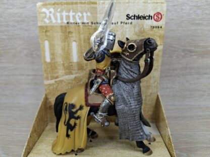 Schleich - 70054 Ritter mit Schwert auf Pferd [Löwenritter] (OVP-Sammler) – Bild 3