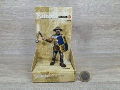 Schleich - 70002 Fußsoldat mit Morgenstern [Löwenritter] (RAR) (OVP-Sammler)