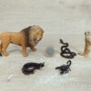 Schleich – 42558 Wasserstelle + 42257 Wasserfall + 42255 Wasserlauf + 3 extra Tiere – Bild 7