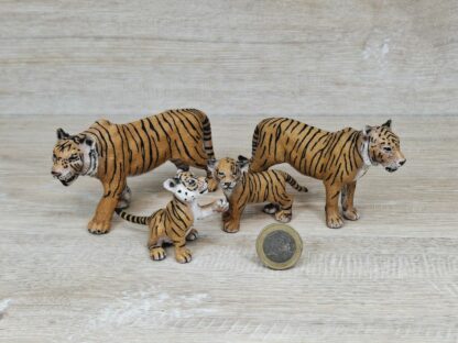 Schleich – Tiger Familie komplett #2 (rot)