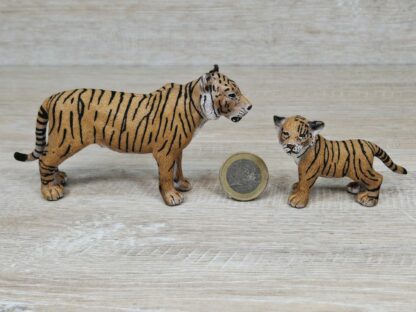 Schleich – Tiger Familie komplett #2 (rot) – Bild 2