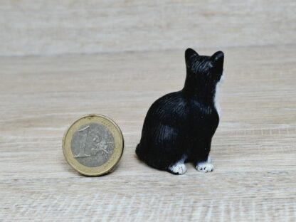 Schleich - 13123 Katze, sitzend (schwarz) – Bild 2