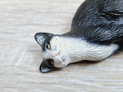 Schleich - 13123 Katze, sitzend (schwarz) – Bild 3