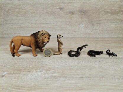 Schleich – 42558 Wasserstelle + 42257 Wasserfall + 42255 Wasserlauf + 3 extra Tiere – Bild 7