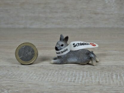 Schleich - 14416 Zwergkaninchen, liegend [Die Haustiere – Nr. 14/16] (Fähnchen-Sammler)´