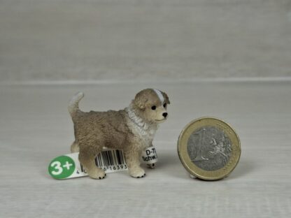 Schleich – 16393 Australien Shepherd Welpe (RAR) (Fähnchen-Sammler)´