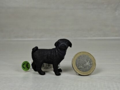 Schleich - 16382 Mops Hündin (Fähnchen-Sammler)´