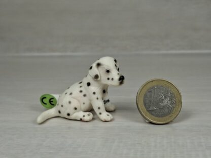 Schleich –16348 Dalmatiner Welpe, sitzend (Fähnchen-Sammler)´