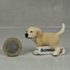 Schleich - 16378 Golden Retriever Welpe, stehend (Fähnchen-Sammler)´