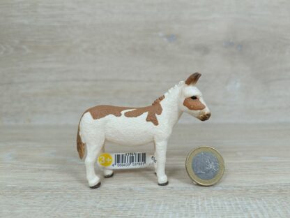 Schleich - 13961 Amerikanischer Esel, gefleckt (Fähnchen)
