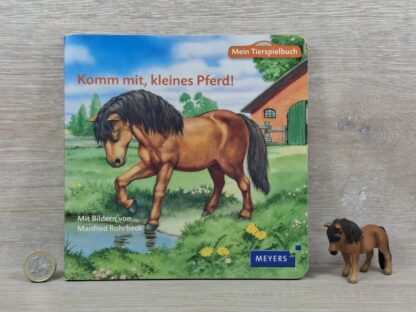 Schleich - "Mein Tierspielbuch: Komm mit, kleines Pferd!" [Falabela exclusive Model] [Pappbuch mit Klappen] (RAR)