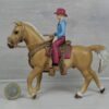 Schleich – 41417 Barrel Racing mit Cowgirl (Western) [Trakehner Hengst] – Bild 2