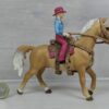 Schleich – 41417 Barrel Racing mit Cowgirl (Western) [Trakehner Hengst] – Bild 3