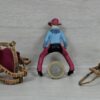 Schleich – 41417 Barrel Racing mit Cowgirl (Western) [Trakehner Hengst] – Bild 5