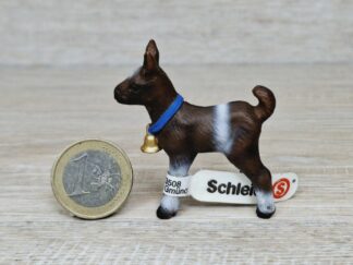 Schleich - 14454 Zicklein mit Glöckchen (RAR) [Tierkinder - Nr. 4/8] (Fähnchen-Sammler)´