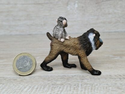 Schleich – 14716 Mandrill Weibchen mit Baby (RAR) – Bild 2