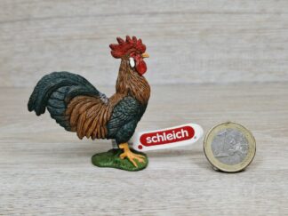 Schleich - 13825 bzw. [Treuefigur] 17064 Hahn (Fähnchen)