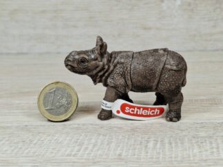 Schleich - 14860 Panzernashorn Baby (Fähnchen)