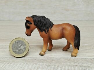 Schleich - 82816 Falabella Stute aus Spielset "Mein Tierspielbuch: Komm mit, kleines Pferd!" (exclusive Model) (RAR)