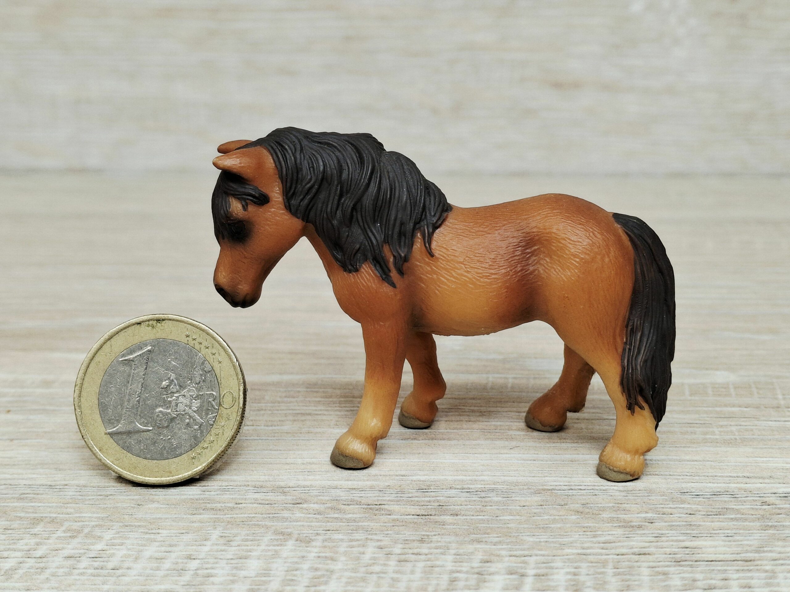 Schleich - 82816 Falabella Stute aus Spielset "Mein Tierspielbuch: Komm mit, kleines Pferd!" (exclusive Model) (RAR)