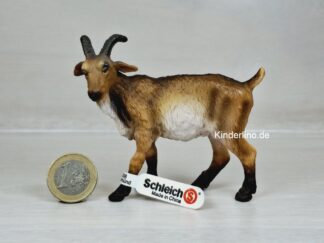 Schleich - 82717 Ziegenbock - Billy Goat USA Ware (RAR) (Fähnchen-Sammler)