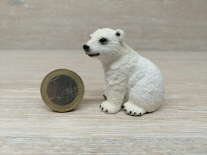 Schleich – 14660 Eisbärenjunges (sitzend)