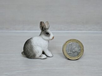 Schleich - 13673 Kaninchen, sitzend [grau]