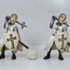 Schleich - 70037 Fußsoldat mit Kriegshammer [Kreuzritter] ---Doppelpack---