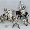 Schleich - Kreuzritter zu Fuß und zu Pferd komplett
