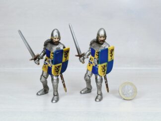 Schleich - 70005 Fußsoldat mit Schwert [Löwenritter] DOPPELPACK