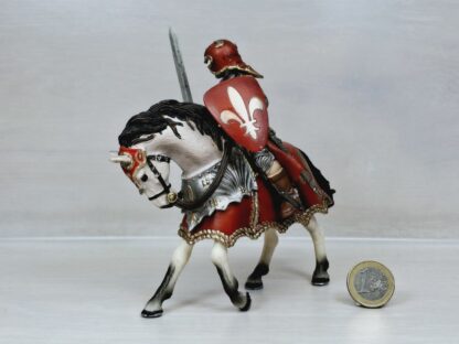 Schleich - 70056 Ritter mit Schwert auf Pferd [Lilienritter] – Bild 2