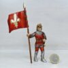 Schleich - 70014 Fahnenträger - Fußsoldat mit Standarte [Lilienritter] (RAR) DOPPELPACK – Bild 5