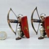 Schleich - 70057 Bogenschütze, kniend [Lilienritter] DOPPELPACK