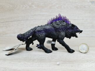 Schleich - 42554 Schattenwolf (Fähnchen)