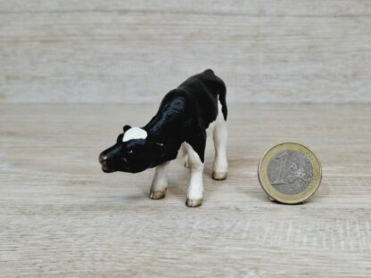 Schleich – 13615 Kalb Schwarzbunt, saugend – Bild 2