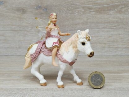 Schleich - 70501 Lilienzarte Elfe, auf Pony reitend