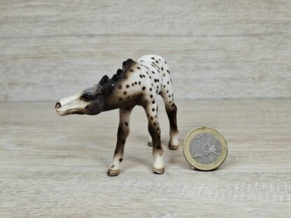 Schleich - 13619 Knabstrupper Fohlen, saugend – Bild 2
