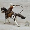 Schleich - 70303 Cowboy mit Lasso auf Pferd – Bild 4