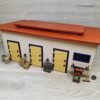 Schleich - 40164 Pferdestall [Holz Stall] mit Futterset 42105