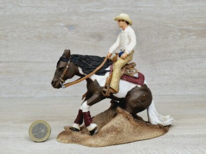 Schleich - 42036 Westernreiter - Westernpferd mit Cowboy [Pferdeset – Nr. 4/6]