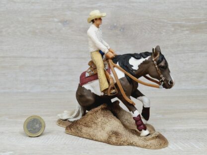 Schleich - 42036 Westernreiter - Westernpferd mit Cowboy [Pferdeset – Nr. 4/6] – Bild 3