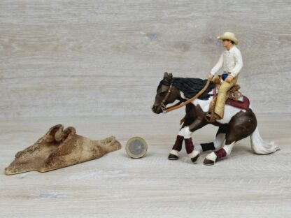 Schleich - 42036 Westernreiter - Westernpferd mit Cowboy [Pferdeset – Nr. 4/6] – Bild 6