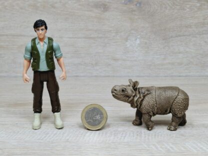 Schleich - 42428 Ranger mit Panzernashorn Baby – Bild 2