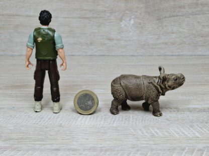 Schleich - 42428 Ranger mit Panzernashorn Baby – Bild 3