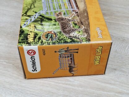 Schleich – 42427 Falle mit Ranger [mit Jaguar] (RAR) (OVP) – Bild 5