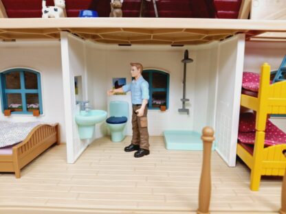 Schleich – 42416 Großer Pferdehof mit Wohnhaus und Stall – Bild 18