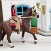 Schleich – 42416 Großer Pferdehof mit Wohnhaus und Stall [Quarter-Horse-Wallach + [Hannoveraner Hengst] – Bild 5