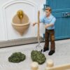 Schleich – 42416 Großer Pferdehof mit Wohnhaus und Stall [Quarter-Horse-Wallach + [Hannoveraner Hengst] – Bild 6