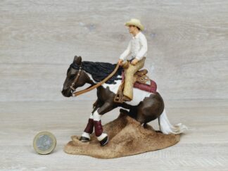 Schleich - 42036 Westernreiter - Westernpferd mit Cowboy [Pferdeset – Nr. 4/6]